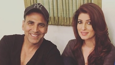 Twinkle Khanna joked about 'haunting' Akshay Kumar and his 'second wife'.