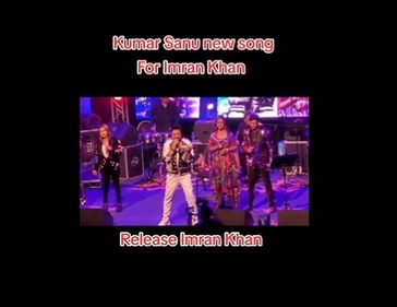 A screengrab of the AI-generated video featuring Kumar Sanu. A screengrab of the AI-generated video featuring Kumar Sanu.