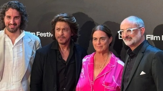 In his award acceptance speech, Shah Rukh Khan thanked the audience and Locarno Film Festival's artistic director, Giona A Nazzaro, for their warm welcome. "I want to thank you all for welcoming me with such wide arms, wider than the ones I do on screen, to this really pretty, very beautiful, cultural, artistic, and extremely hot city of Locarno. So many people stuffed up in a little square and so hot, it's just like being at home in India. Thank you so much for having me here; it's been a wonderful last two evenings, everybody, including Nazaro..." he said.