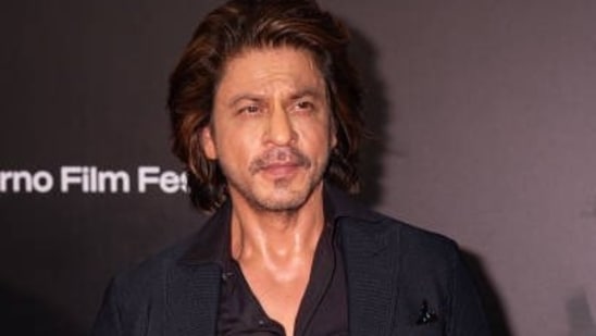 "I normally don't go out for occasions like this, I don't know how to relate to people or how to talk to them, I just know how to act a little bit, not too much. But I'm here tonight, and I feel extremely encouraged by the Locarno Film Festival's 77th edition. I wish you all the best," said Shah Rukh Khan.