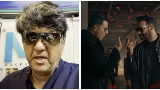 Mukesh Khanna says he scolded Akshay Kumar for doing pan masala ads: ‘Pakad ke maarna chahiye’