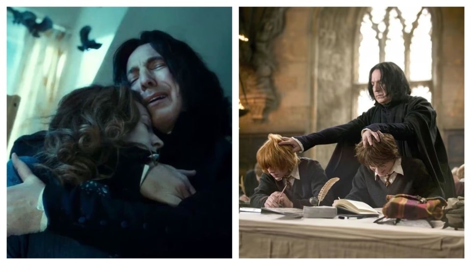 Severus Snape was cruel to his students but his everlasting love for Lily Potter made him sacrifice in the great Hogwarts battle.