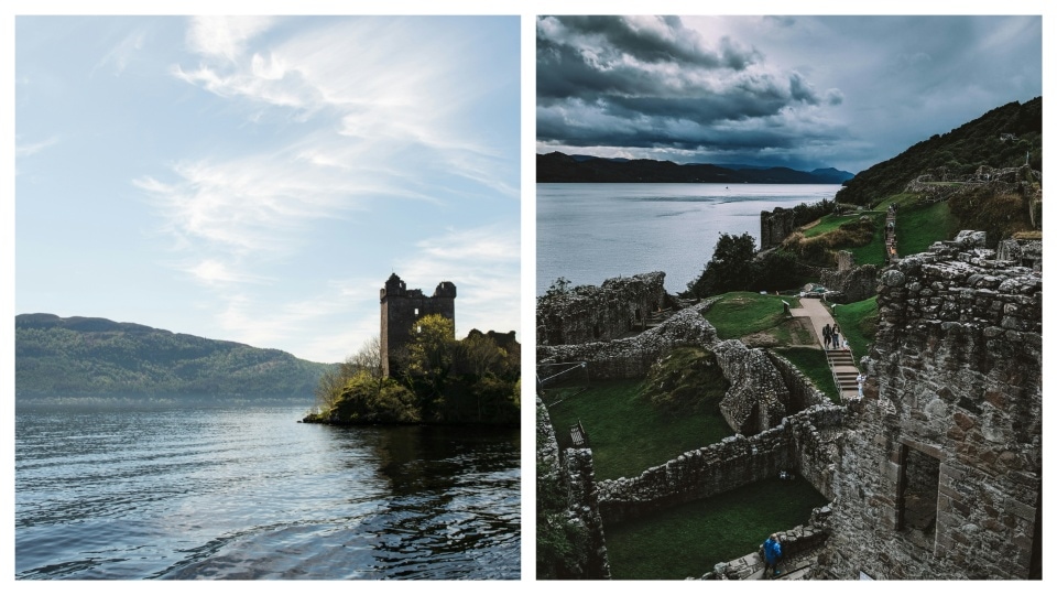 Loch Ness has a haunting beauty, accentuated by the ruins of Urquhart Castle along its shore(Unsplash)