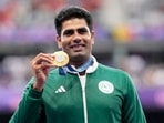 Arshad Nadeem is Pakistan's first-ever Olympic gold medallist in an individual event. (AP) Arshad Nadeem is Pakistan's first-ever Olympic gold medallist in an individual event. (AP)