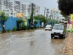 #Bengalururains trended on X, and social media was abuzz with posts on the city's crumbling infrastructure that residents face every monsoon.