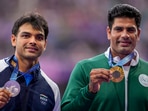 Arshad Nadeem won a historic gold while Neeraj Chopra won silver at the 2024 Paris Olympics. (PTI) Arshad Nadeem won a historic gold while Neeraj Chopra won silver at the 2024 Paris Olympics. (PTI)