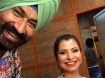 Actor Gurcharan Singh with Jennifer Mistry, they starred together as a couple in Taarak Mehta Ka Ooltah Chashmah. Actor Gurcharan Singh with Jennifer Mistry, they starred together as a couple in Taarak Mehta Ka Ooltah Chashmah.