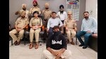 Accused in police net. (HT Photo)