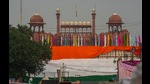 New Delhi: Red Fort covered with the tricolor ahead of the Independence Day celebrations, in New Delhi, Monday, Aug. 12, 2024. (PTI Photo/Shahbaz Khan) (PTI) New Delhi: Red Fort covered with the tricolor ahead of the Independence Day celebrations, in New Delhi, Monday, Aug. 12, 2024. (PTI Photo/Shahbaz Khan) (PTI)