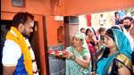 Paris Olympics bronze medallist hockey player Lalit Upadhyay being welcomed by his mother at his residence. (PTI) Paris Olympics bronze medallist hockey player Lalit Upadhyay being welcomed by his mother at his residence. (PTI)