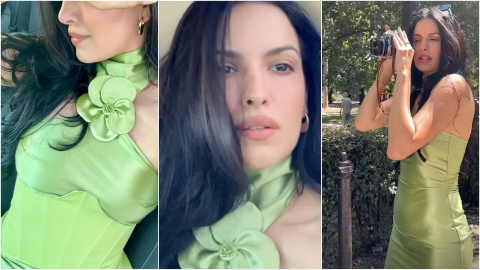 Natasa Stankovic’s sultry green ‘revenge dress’ after breakup with Hardik Pandya is pure fashion goals: Pictures | Fashion Trends