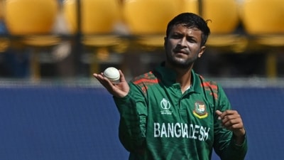 Shakib Al Hasan has been caught up in new controversy. (AFP)