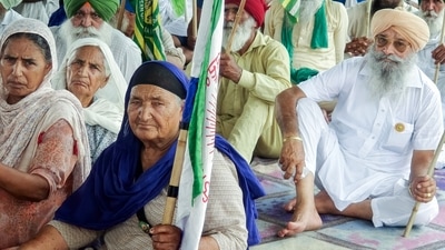 Farmers have been camping at the Shambhu border near Ambala since February when their Delhi Chalo protest over various demands was halted by Haryana security personnel. (ANI) Farmers have been camping at the Shambhu border near Ambala since February when their Delhi Chalo protest over various demands was halted by Haryana security personnel. (ANI)
