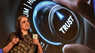 Chairperson of the Securities and Exchange Board of India (SEBI) Madhabi Puri Buch. (PTI file photo) Chairperson of the Securities and Exchange Board of India (SEBI) Madhabi Puri Buch. (PTI file photo)