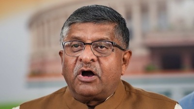 BJP MP Ravishankar Prasad. (PTI file) BJP MP Ravishankar Prasad. (PTI file)