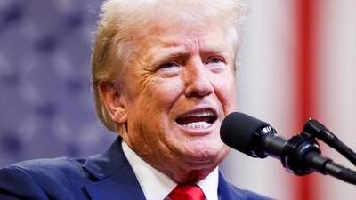 Donald Trump campaign claimed Iranian interference with official documents. Michael Ciaglo/Getty Images/AFP (Photo by Michael Ciaglo / GETTY IMAGES NORTH AMERICA / Getty Images via AFP) (Getty Images via AFP)