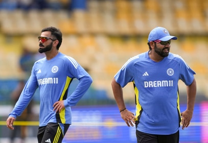 Rohit Sharma and Virat Kohli before the first ODI cricket match of a series between India and Sri Lanka (PTI) Rohit Sharma and Virat Kohli before the first ODI cricket match of a series between India and Sri Lanka (PTI)