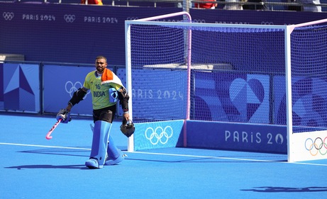 Hardik commended Sreejesh for putting the memory of London 2012 behind him and keeping his eye on the ball through all the trials and tribulations he faced in his long career. (PTI) Hardik commended Sreejesh for putting the memory of London 2012 behind him and keeping his eye on the ball through all the trials and tribulations he faced in his long career. (PTI)