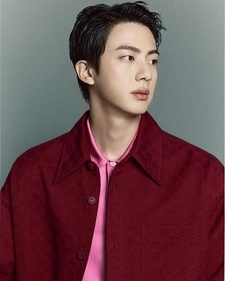 Jin, member of the k-pop band, BTS Jin, member of the k-pop band, BTS