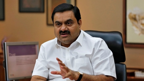 Gautam Adani, chairman of the Adani Group, is seen. (Reuters)