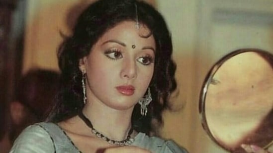 Sridevi was cast by Bharathiraja in the Hindi remake of 16 Vayathinile titled Solva Sawan in 1979. But it was K Raghavendra Rao’s 1983 Himmatwala, the Hindi remake of Ooruki Monagadu, that brought her recognition.