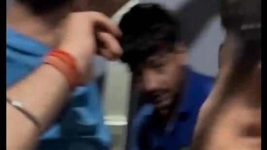 Sudhir Thakur, maintenance manager of Green Arch society, said lift maintenance teams came for inspections on Monday morning. (HT Photo)