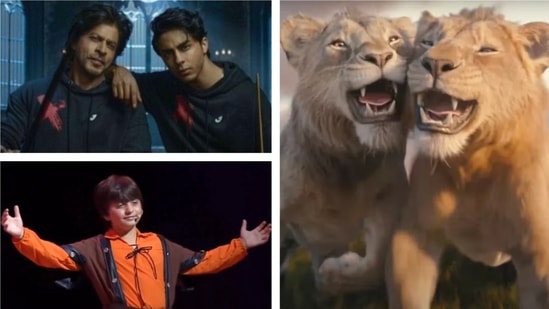 Shah Rukh Khan is back as Mufasa with Aryan Khan, AbRam Khan by his side: New trailer for The Lion King 2 stars them all