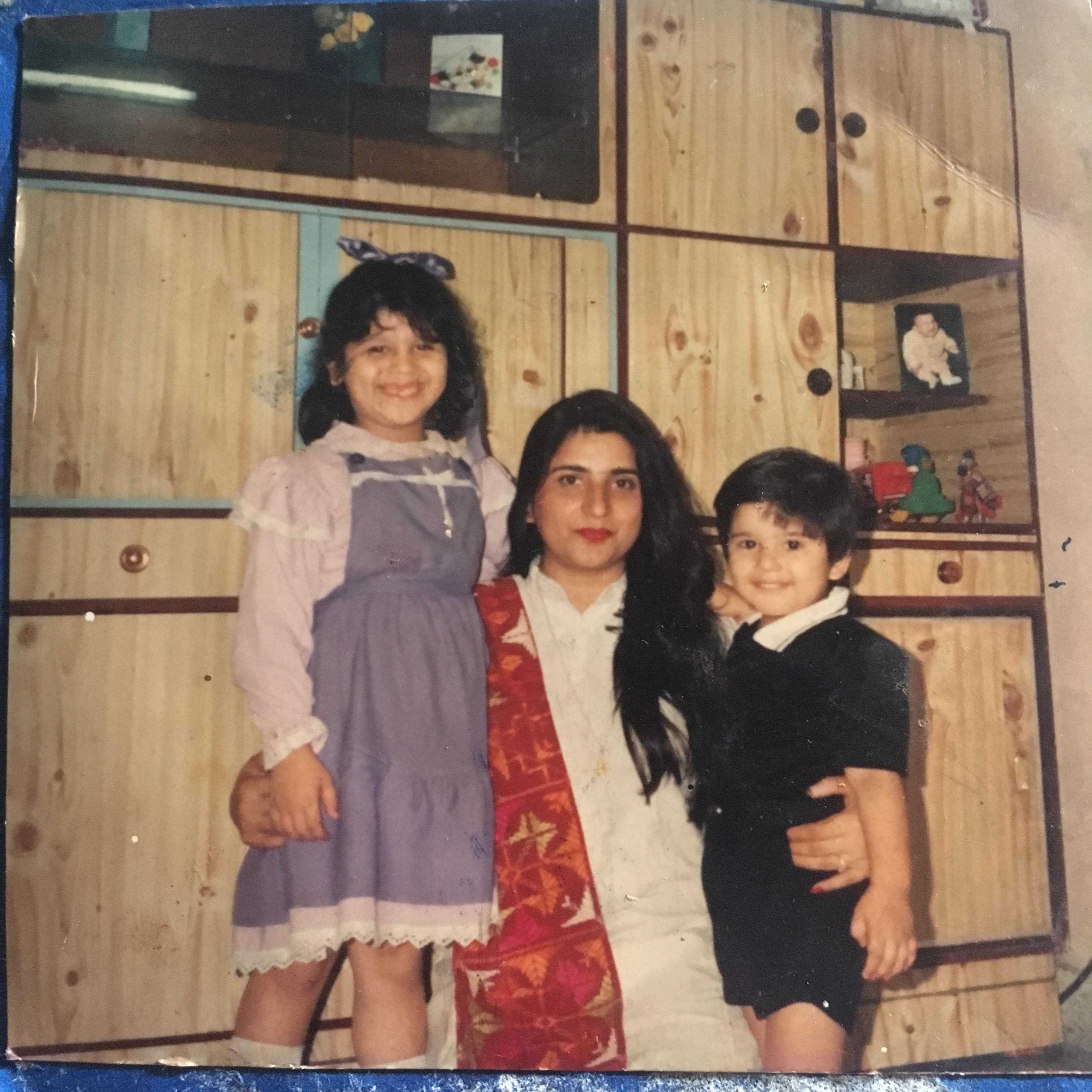 Karan Tacker's childhood pic with sister Sasha Tacker Karan Tacker's childhood pic with sister Sasha Tacker