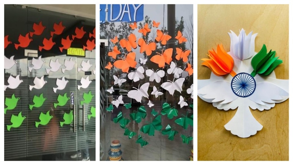 Get creative with paper cutouts and origami. (Pinterest)