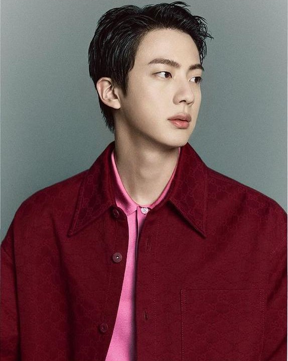 Jin, member of the K-pop band BTS