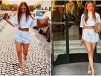 Malaika Arora's trendy all-white co-ord set from her Paris vacation has everyone talking. Malaika Arora's trendy all-white co-ord set from her Paris vacation has everyone talking.