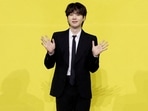 File photo of K-pop boy band BTS member Suga from an event in Seoul, South Korea in 2021. (REUTERS)