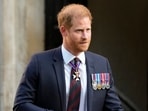  Britain's Prince Harry leaves after attending an Invictus Games Foundation 10th Anniversary Service of Thanksgiving at St Paul's Cathedral in London, on May 8, 2024. (AP Photo/Kirsty Wigglesworth, File)