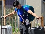 Vinesh Phogat left Paris Olympic Games village on Monday Vinesh Phogat left Paris Olympic Games village on Monday