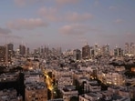 A general view shows the Israeli city of Tel Aviv, on August 12, 2024, amid regional tensions during the ongoing war between Israel and the Palestinian Hamas movement in the Gaza Strip. (Photo by GIL COHEN-MAGEN / AFP)(AFP) A general view shows the Israeli city of Tel Aviv, on August 12, 2024, amid regional tensions during the ongoing war between Israel and the Palestinian Hamas movement in the Gaza Strip. (Photo by GIL COHEN-MAGEN / AFP)(AFP)