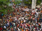 Doctors across the country have gone on an indefinite strike against the brutal rape and murder of the 31-year-old doctor at RG Kar Medical College and Hospital. Doctors across the country have gone on an indefinite strike against the brutal rape and murder of the 31-year-old doctor at RG Kar Medical College and Hospital.