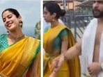 Janhvi Kapoor and Shikhar Pahariya visit Tirupati temple Janhvi Kapoor and Shikhar Pahariya visit Tirupati temple