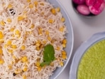 Here's a perfect recipe of preparing Dal wale chawal that is easy to make and can provide the necessary nutrition that kids need to stay healthy and energised. (Kunal Kapur) Here's a perfect recipe of preparing Dal wale chawal that is easy to make and can provide the necessary nutrition that kids need to stay healthy and energised. (Kunal Kapur)
