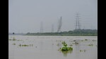 New Delhi, India - Aug. 13, 2024: A view of Yamuna river after the water level gets increased at Kashmiri Gate in New Delhi, India, on Tuesday, August 13, 2024. (Photo by Sanchit Khanna/ Hindustan Times) (Hindustan Times)