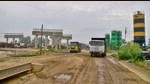 Work on Greenfield Delhi-Amritsar-Katra Highway Project under the Bharatmala Project stalled near Dakha in Ludhiana on Tuesday. (Gurpreet Singh/HT) Work on Greenfield Delhi-Amritsar-Katra Highway Project under the Bharatmala Project stalled near Dakha in Ludhiana on Tuesday. (Gurpreet Singh/HT)