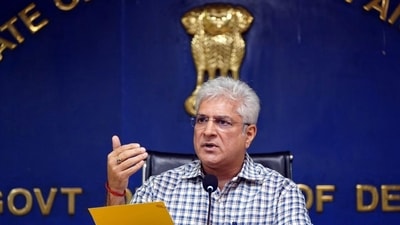 Delhi Home Minister Kailash Gahlot (HT Photo) Delhi Home Minister Kailash Gahlot (HT Photo)