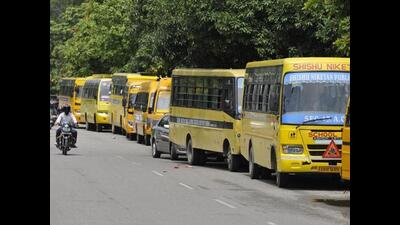 During the Safe Transportation Policy for Students (STRAPS) meeting, it was highlighted that the State Transport Authority (STA) challaned 268 vehicles in Chandigarh for offences, such as not wearing the proper uniform, nameplates, route time table board, over speeding and overloading. (HT Photo) During the Safe Transportation Policy for Students (STRAPS) meeting, it was highlighted that the State Transport Authority (STA) challaned 268 vehicles in Chandigarh for offences, such as not wearing the proper uniform, nameplates, route time table board, over speeding and overloading. (HT Photo)
