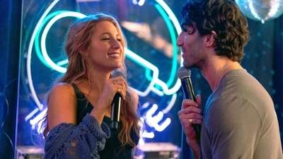 Blake Lively and Justin Baldoni were spotted 'arguing' in a new eyewitness video. (Nicole Rivelli/Sony Pictures via AP) (AP) Blake Lively and Justin Baldoni were spotted 'arguing' in a new eyewitness video. (Nicole Rivelli/Sony Pictures via AP) (AP)