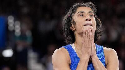 Indian wrestler Vinesh Phogat was not allowed to fight her Olympics final in Paris after she was found overweight on the second day. (PTI) Indian wrestler Vinesh Phogat was not allowed to fight her Olympics final in Paris after she was found overweight on the second day. (PTI)