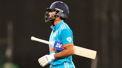 India's Shreyas Iyer (PTI)