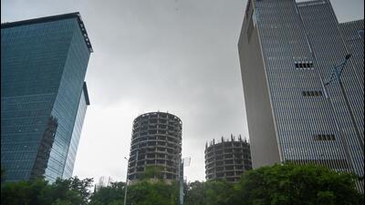 The authority board has approved the settlement under which the Max Estate will pay ₹542 crore out of ₹932.68 crore total dues owed by realtor of Delhi One, along with the interest. The Max Estate will have to pay ₹613 crore to the Noida authority. (Sunil Ghosh/HT Photo) The authority board has approved the settlement under which the Max Estate will pay ₹542 crore out of ₹932.68 crore total dues owed by realtor of Delhi One, along with the interest. The Max Estate will have to pay ₹613 crore to the Noida authority. (Sunil Ghosh/HT Photo)