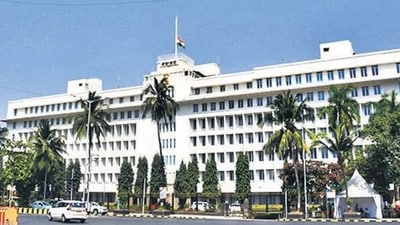 Senior IAS officer and additional chief secretary (ACS) of the agriculture department V Radha was transferred on Monday. (Bhushan Koyande/ HT Photo) Senior IAS officer and additional chief secretary (ACS) of the agriculture department V Radha was transferred on Monday. (Bhushan Koyande/ HT Photo)