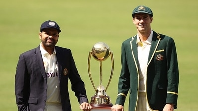 Rohit Sharma (L) or Pat Cummins - Who will earn the bragging rights? (Getty) Rohit Sharma (L) or Pat Cummins - Who will earn the bragging rights? (Getty)