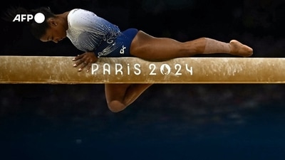 Biles put together some flawless performances to win three gold medals, but the gymnastics superstar failed on the beam on August 5, finishing only fifth after a fall. The session did provide an arresting image by Loïc Venance, however."What I look for in gymnastics are really clean photos, with a black background and especially no light panels and logos," he said. For this last day of artistic gymnastics, the photographer arrived at least two hours early to have an ideal spot. Biles put together some flawless performances to win three gold medals, but the gymnastics superstar failed on the beam on August 5, finishing only fifth after a fall. The session did provide an arresting image by Loïc Venance, however."What I look for in gymnastics are really clean photos, with a black background and especially no light panels and logos," he said. For this last day of artistic gymnastics, the photographer arrived at least two hours early to have an ideal spot. 