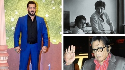 Salman Khan said that Manoj Kumar wants to take Salim-Javed's writing credit for Kranti. Salman Khan said that Manoj Kumar wants to take Salim-Javed's writing credit for Kranti.